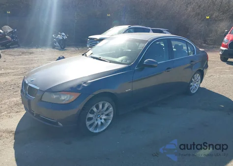 2007 BMW 335I из США, поврежденный, VIN WBAVB73587PA85977